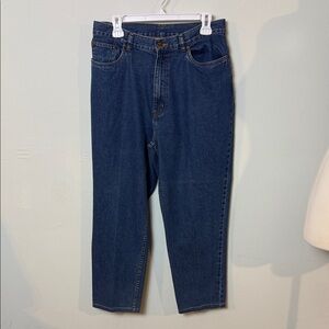L.L.Bean Double L Relaxed Fit Woman’s  Petite Jeans ~ 12